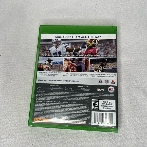 Madden NFL 17 XBOX ONE Used Great Condition Complete. - Picture 3 of 5